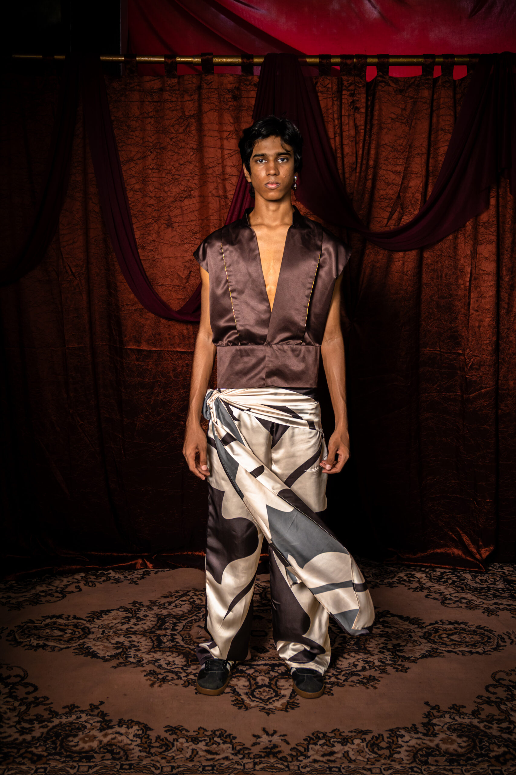 Theartical Rebirth by Joanna Peiris - - BA (Hons) in Fashion Final Collection 7