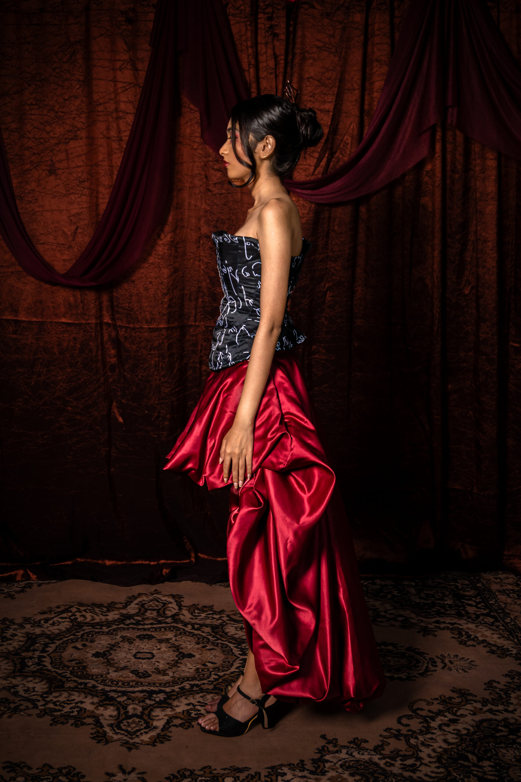 Theartical Rebirth by Joanna Peiris - - BA (Hons) in Fashion Final Collection 9