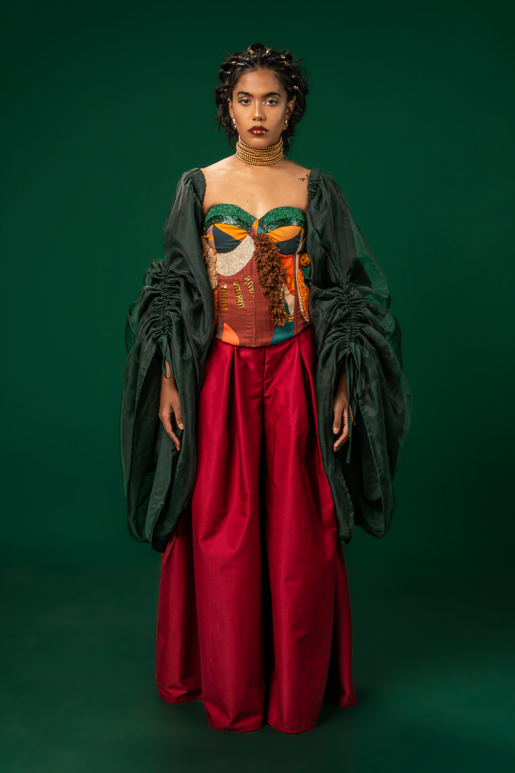 Sankofa by Aaliyah Shafraz - BA (Hons) in Fashion Final Collection 1