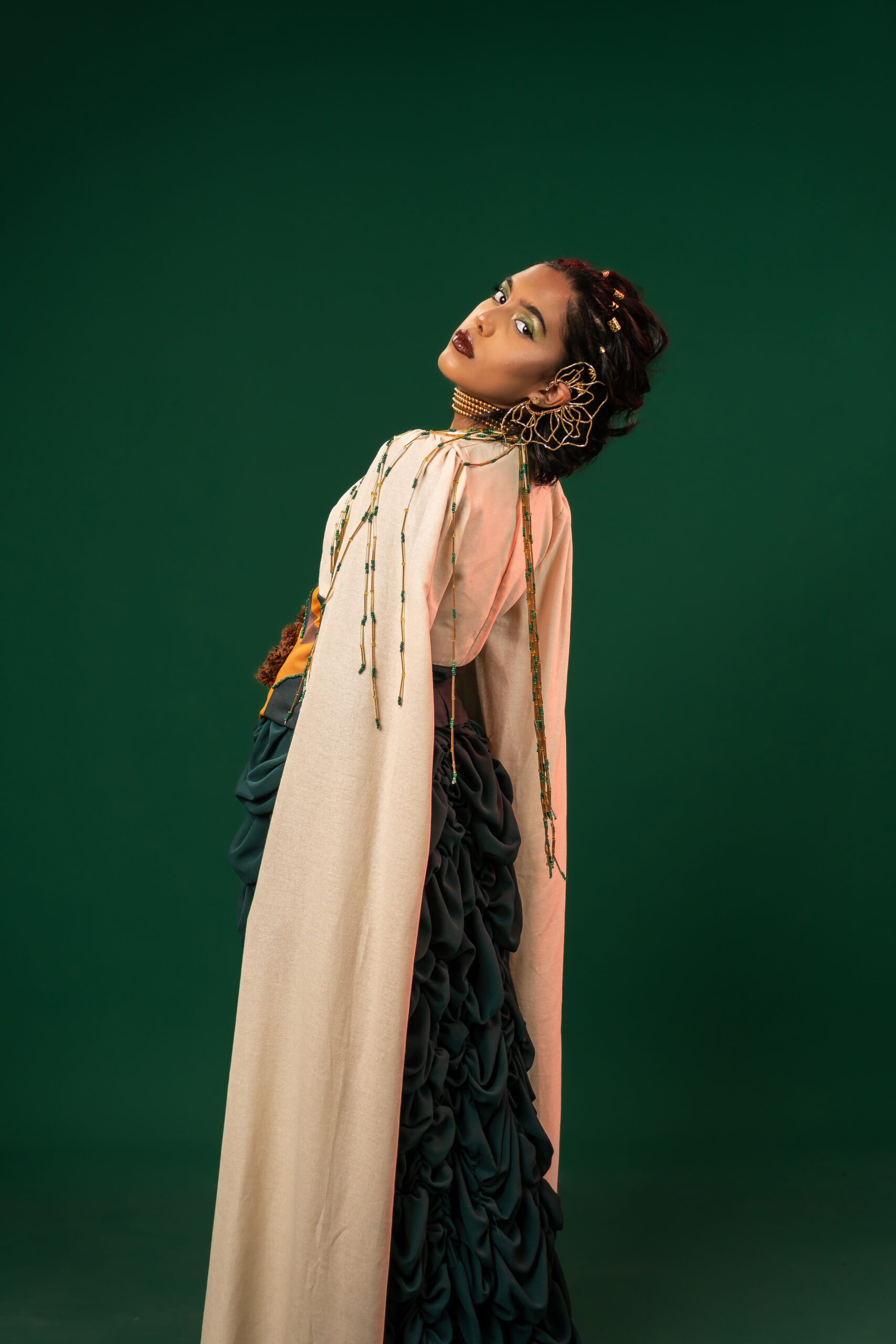 Sankofa by Aaliyah Shafraz - BA (Hons) in Fashion Final Collection 10