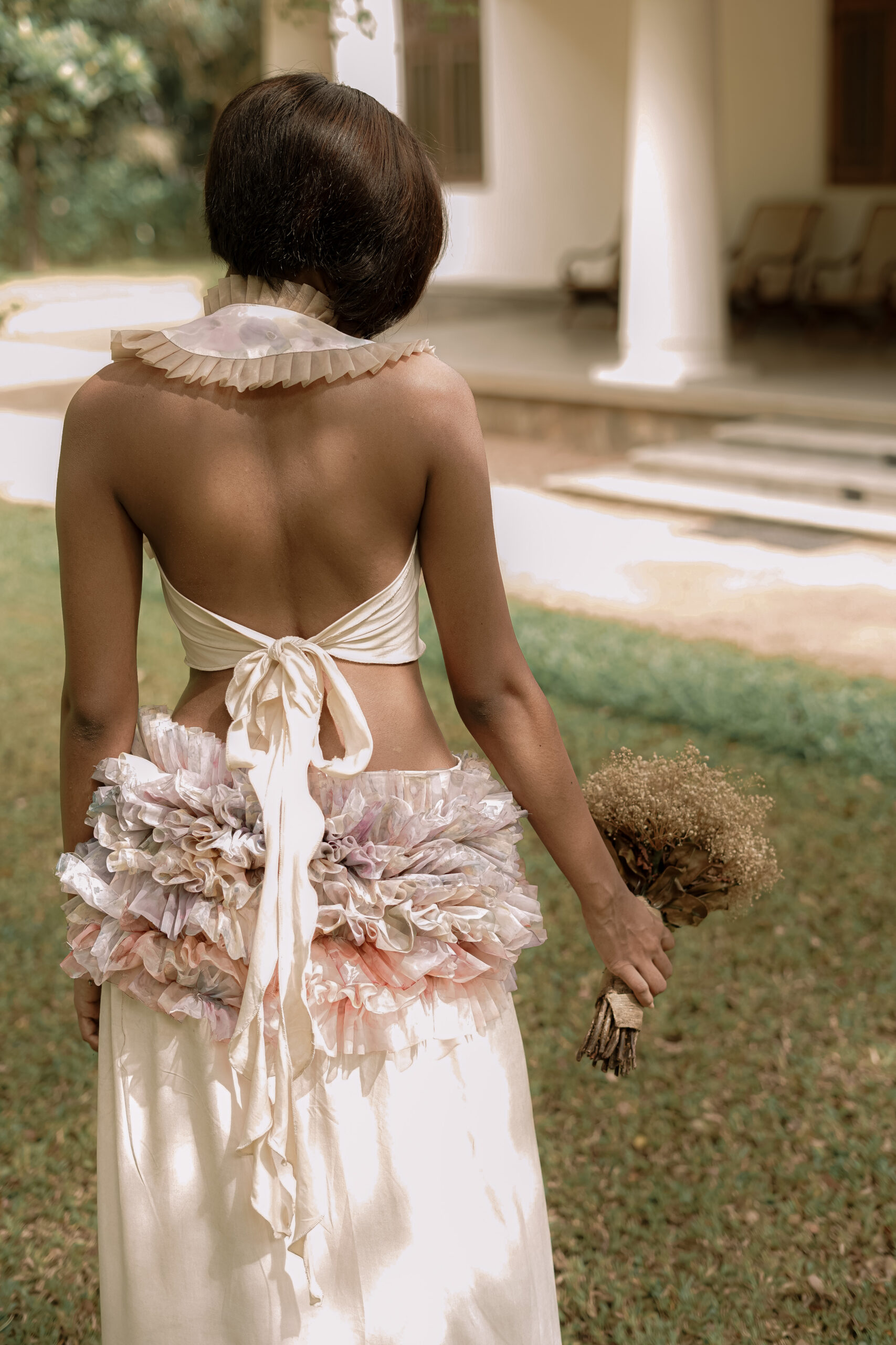 Whispered Summer by Anudika Gunarathne - BA (Hons) in Fashion Final Collection 5