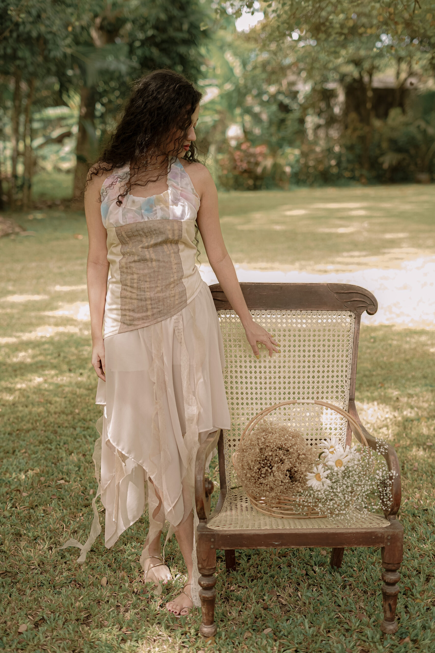 Whispered Summer by Anudika Gunarathne - BA (Hons) in Fashion Final Collection 6