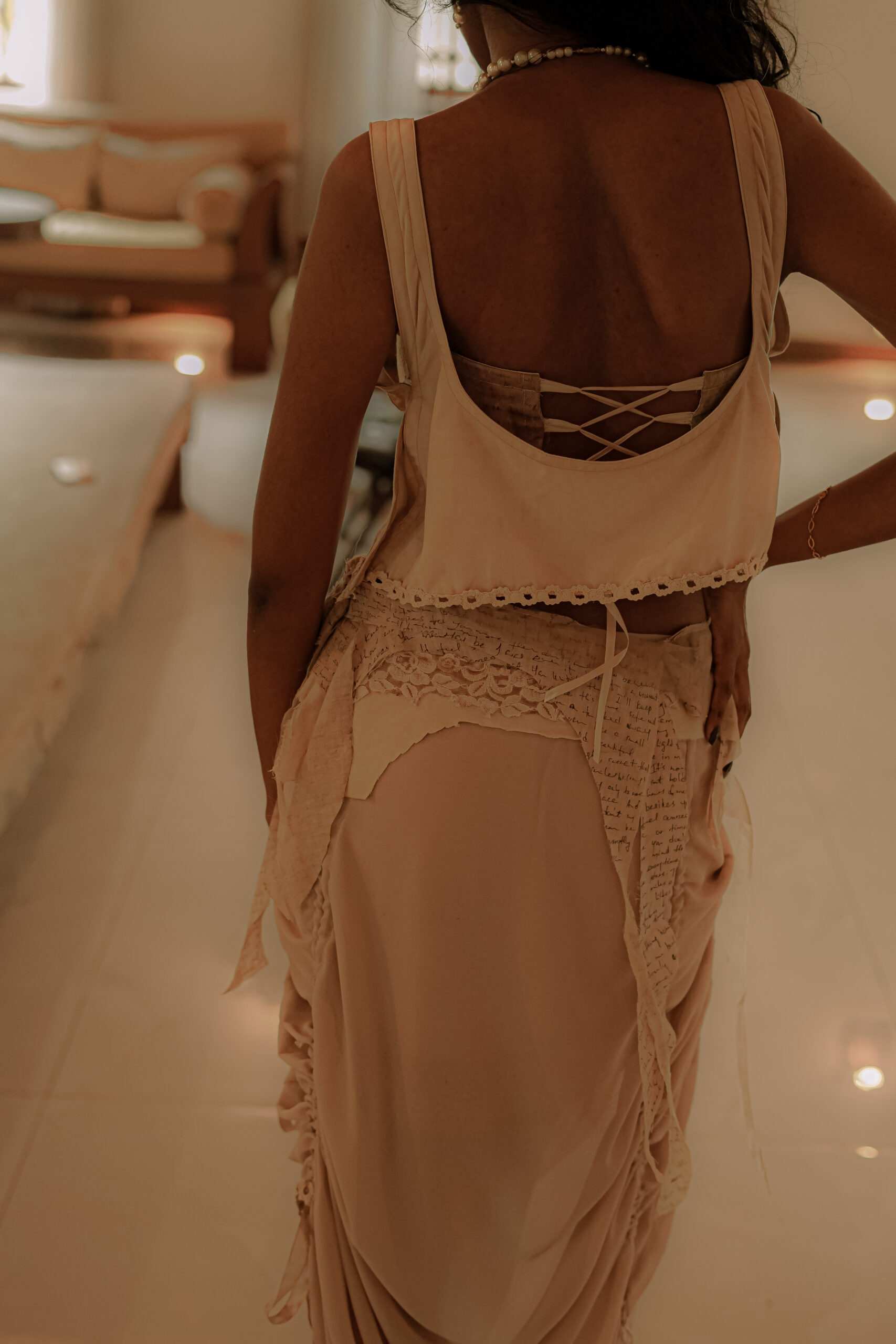 Whispered Summer by Anudika Gunarathne - BA (Hons) in Fashion Final Collection 11