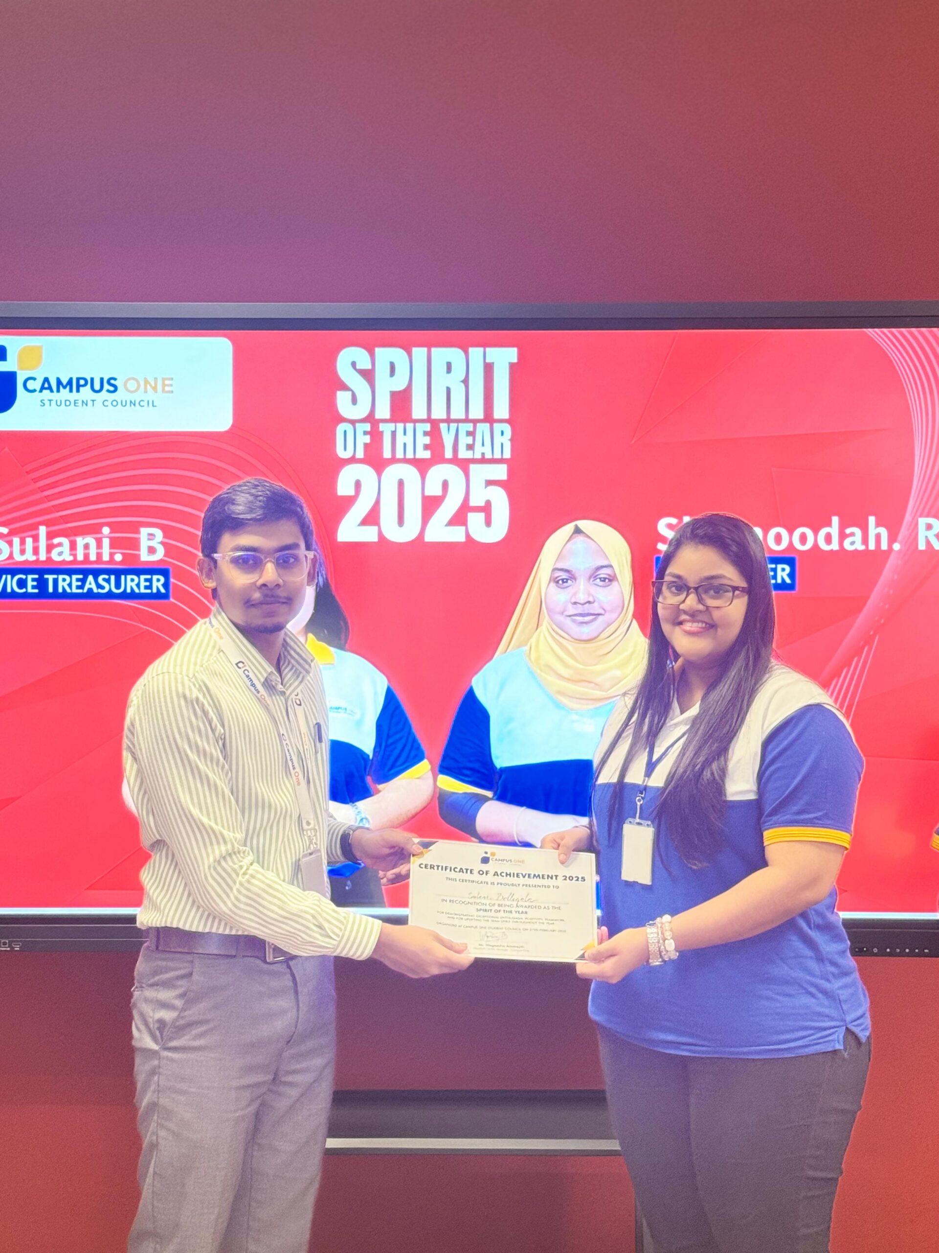 Campus One Student Council Holds Year-End Recognition 2025 3