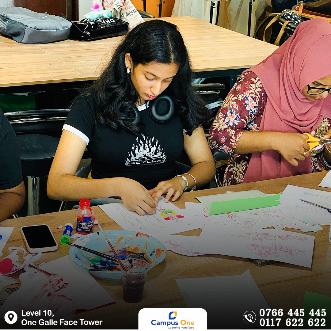 Unmasking Creativity: Mask Making Workshop at Campus One 3