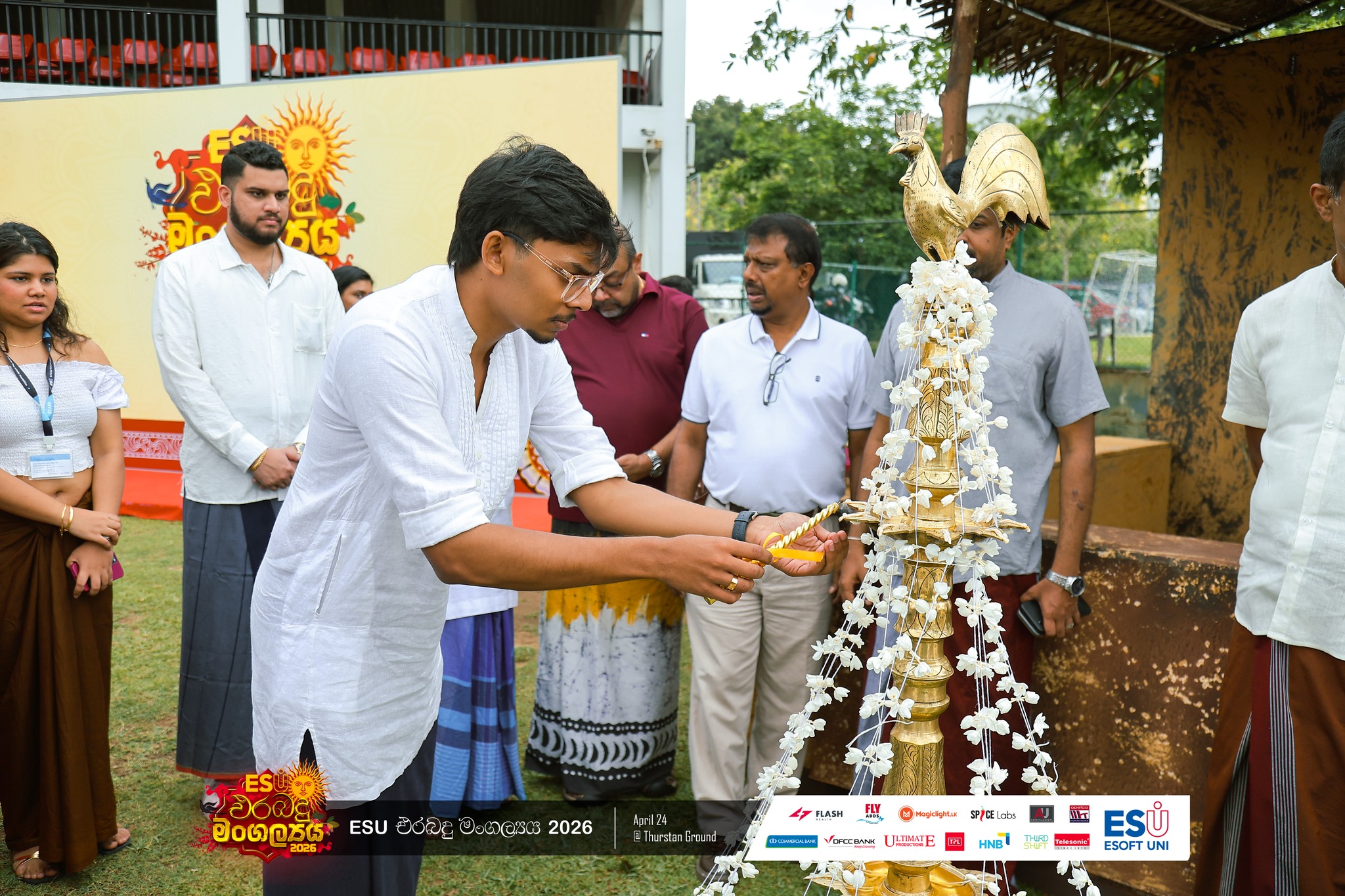 Campus One Ignites the Spirit of Avurudu at ESU Erabadu Mangalyaya 2026 7