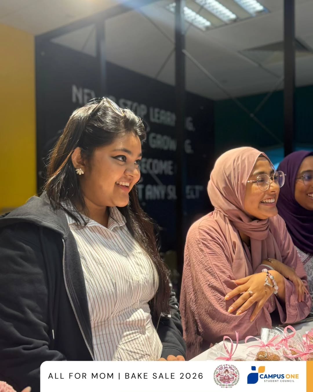 Campus One Celebrates Mother’s Day with “All for Mom” Bake Sale 4