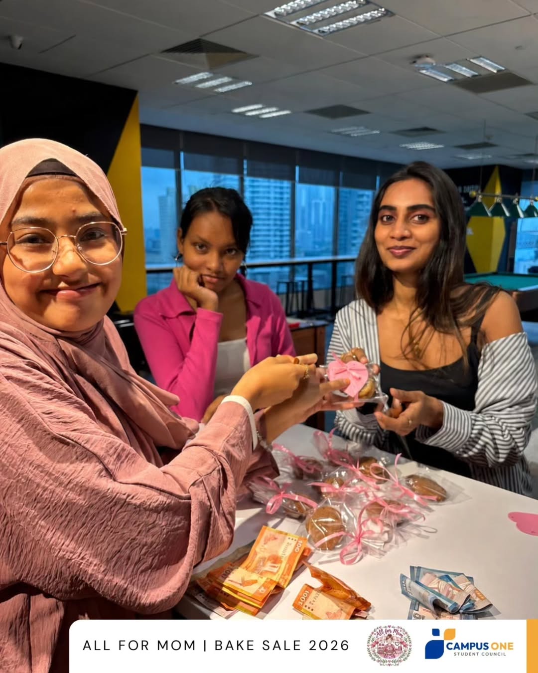 Campus One Celebrates Mother’s Day with “All for Mom” Bake Sale 3